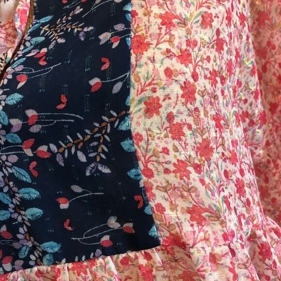 NWT Anthro Anna Sui Alayna Sheer Babydoll Blouse - Picture 7 of 7